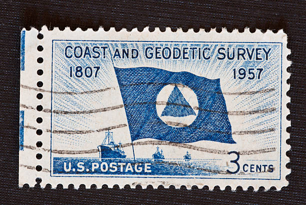istock Coast and  Geodetic survey Stamp 182860182
