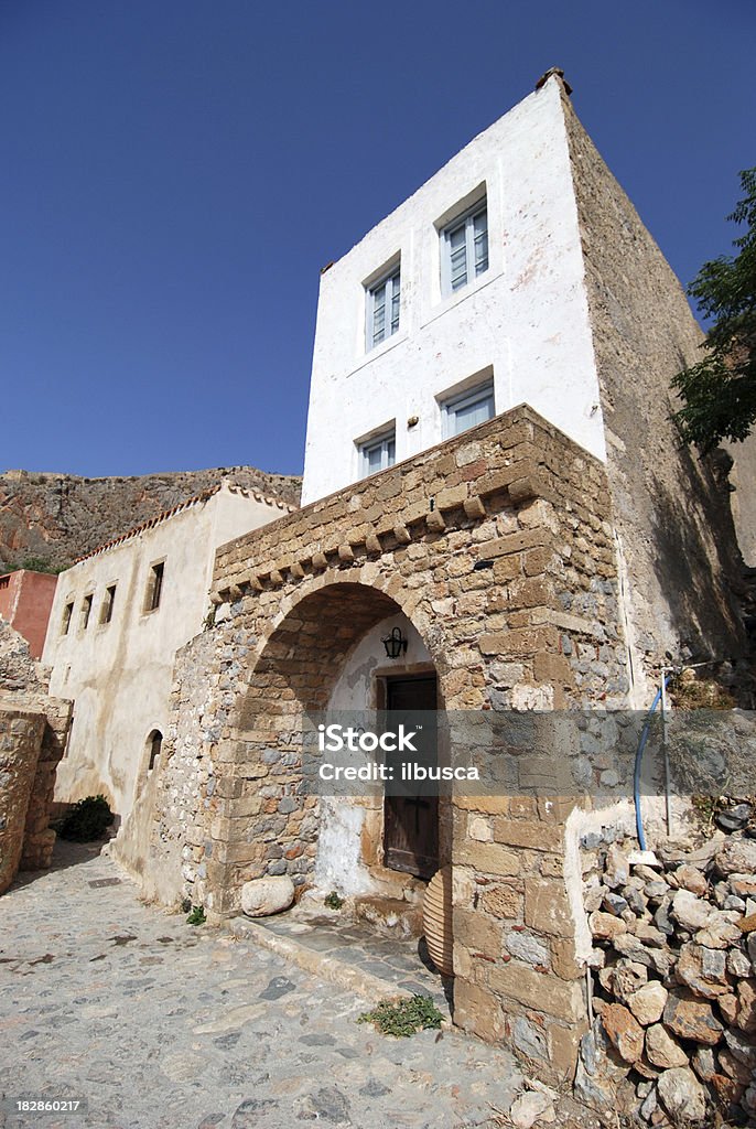 Monemvasia architectural details "Monemvasia architectural detailsLoc: Monemvasia, Greece, EuropeCam: Nikon D80Set: 11mm - 1/1250 - f5 - ISO100" Greece Stock Photo