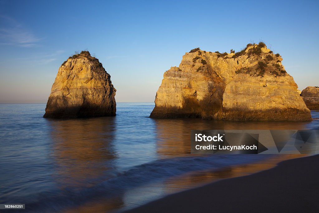 Sunset, Praia da Rocha - Lizenzfrei Algarve Stock-Foto