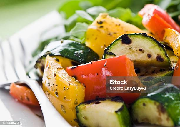 Photo libre de droit de Légumes Grillés banque d'images et plus d'images libres de droit de Légume - Légume, Courgette, Grillade