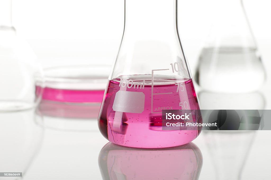 Wissenschaftliches Experiment - Lizenzfrei Rosa Stock-Foto