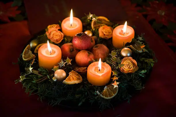 Photo of Advent wreath