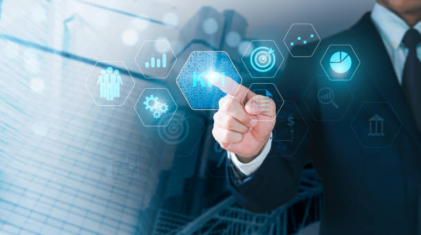 istock Concept of KPI. Key Performance Indicator: This tool compares achievement to planned objectives using business intelligence data. Based on the acronym 