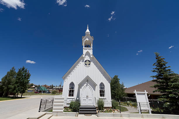 istock Old Country Church 182861496