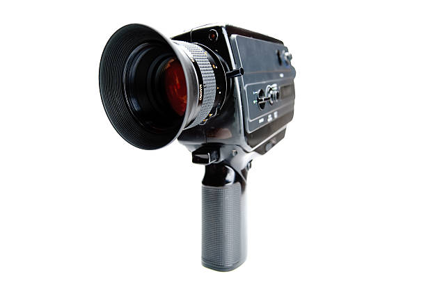 istock Vintage Super8 Movie Camera Isolated on White 182861811