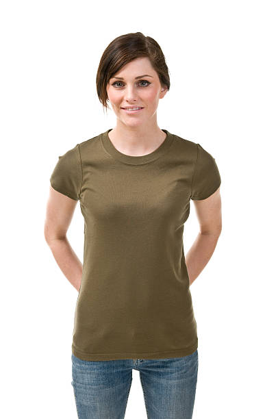 istock Female in t-shirt 182861860