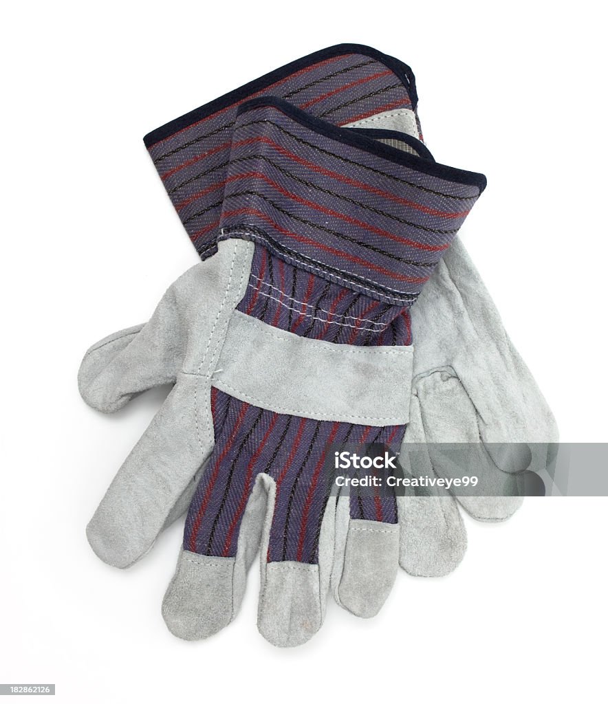 Die Handschuhe - Lizenzfrei Freisteller – Neutraler Hintergrund Stock-Foto