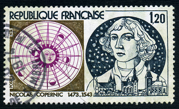 10+ Poland Nicolaus Copernicus Postage Stamp Stock Photos and