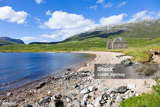 Ruins Of A House Stock Photo - Download Image Now - Ancient, Architecture, Ardvreck Castle