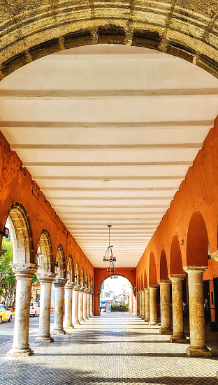 Details of the Mexico, Yucatan, MÃ©rida, City Hall (Palacio Municipal)