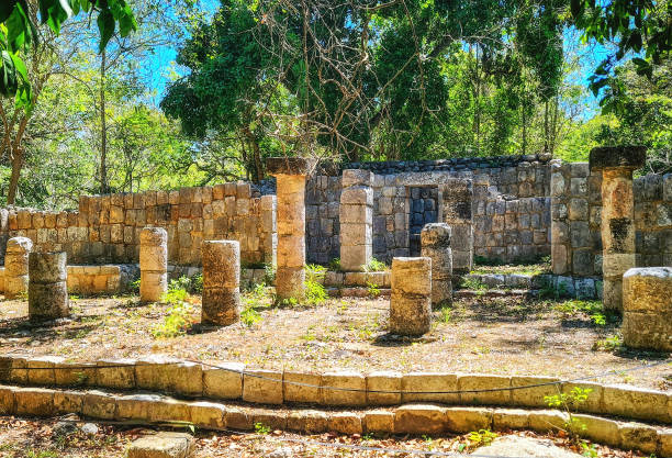 istock Temple of a Thousand Warriors, chichen itza, mexico 1828632249