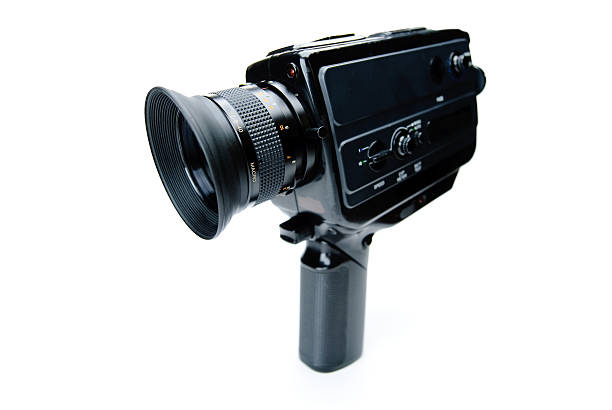istock Vintage Super8 Movie Camera Isolated on White 182864073