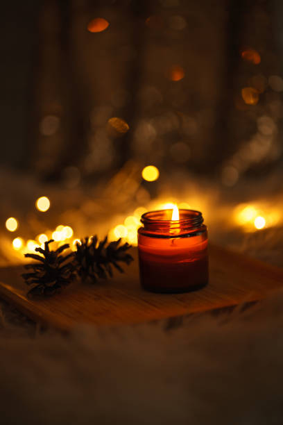 istock burning soy candles in the dark 1828646886