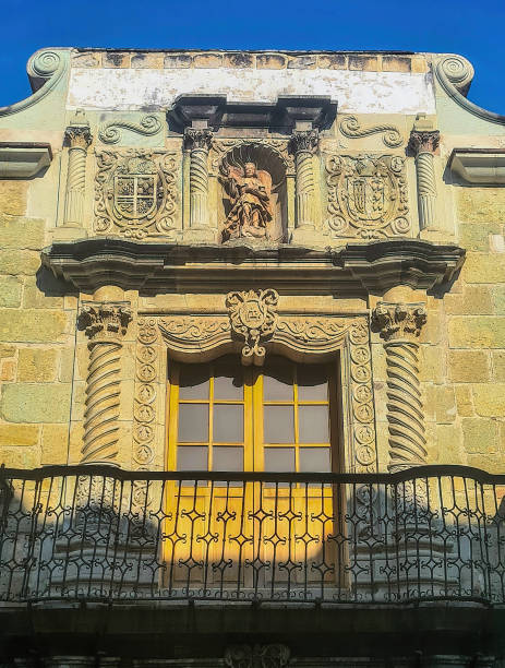 istock Traditional colonial architecture in Oaxaca. 1828649087