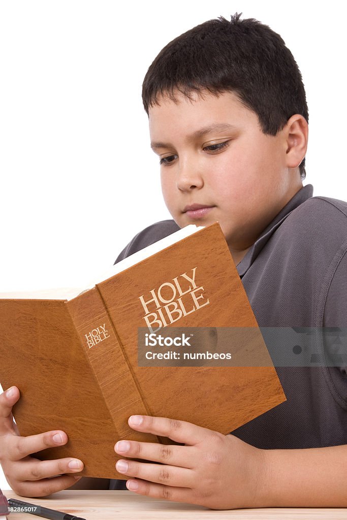 Adolescente Bíblia de leitura - Foto de stock de 14-15 Anos royalty-free