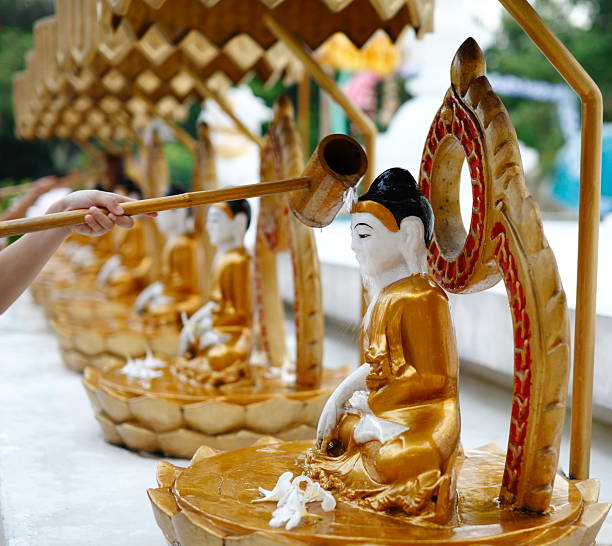 istock The Bathing Buddha Festival 182865644