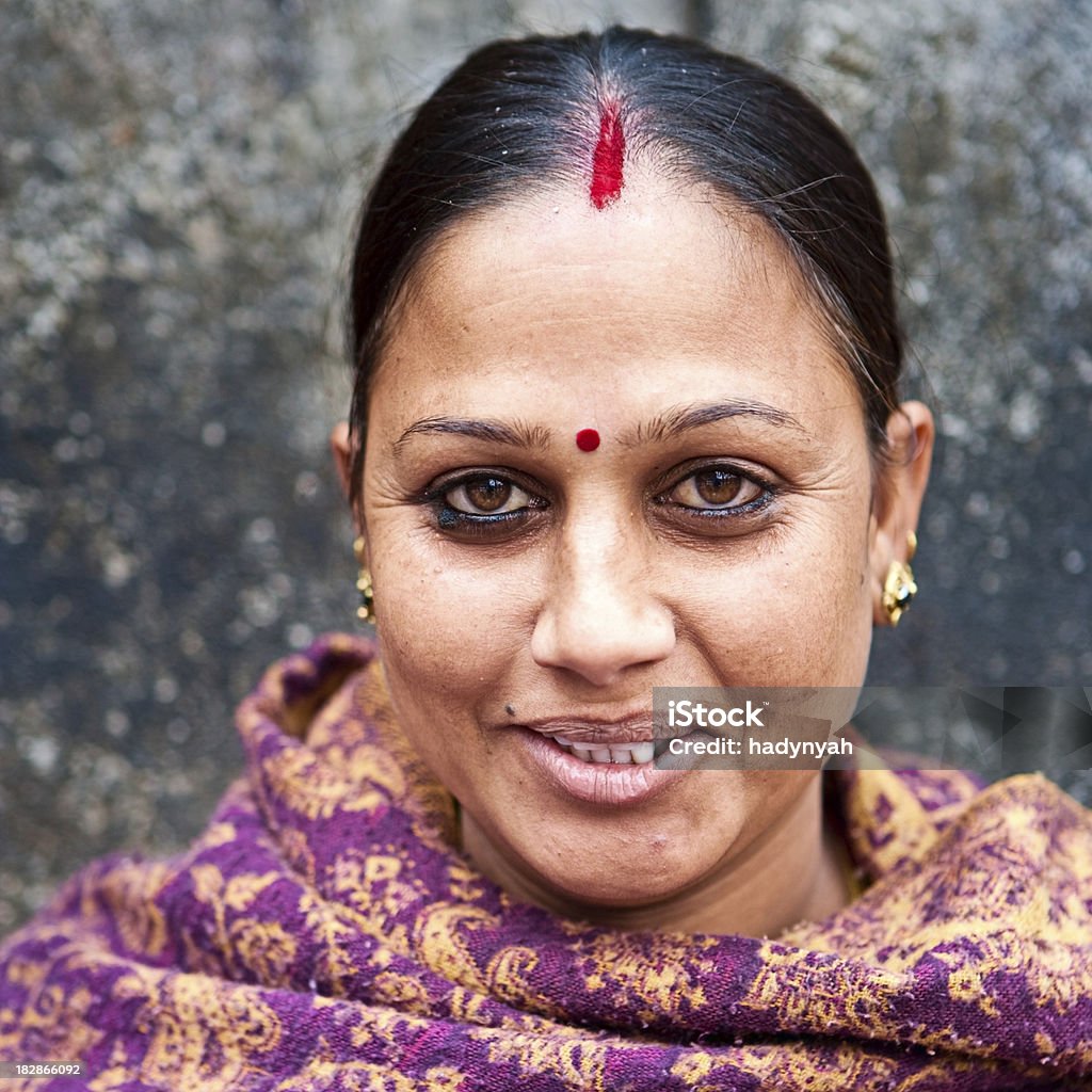 Kathmandu.s vendedor de rua Índio - Foto de stock de Adulto royalty-free