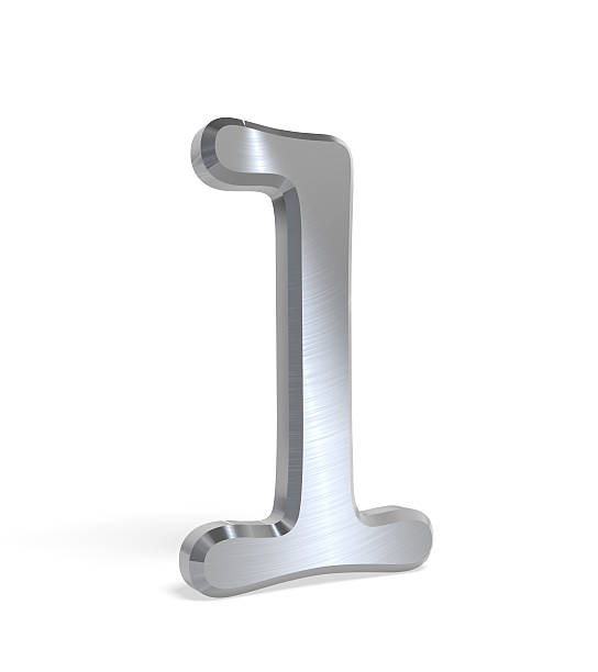 istock Metal number one (1) All others available as well 182866098