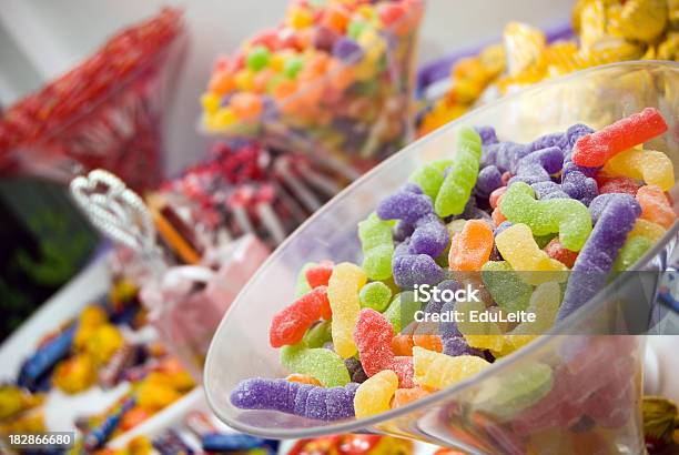 Candys Büffet Stockfoto und mehr Bilder von Niemand - Niemand, Süßigkeit, Vase