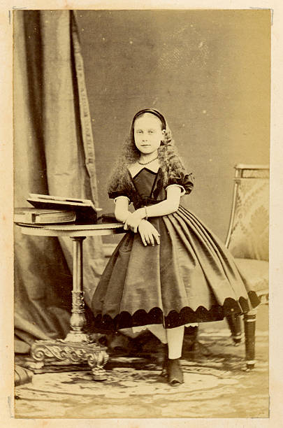 istock Victorian Little Girl 182866933