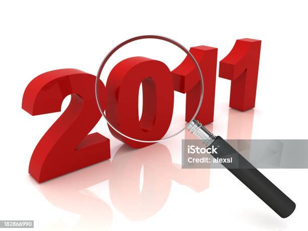 Anno 2011 Revisione - Fotografie stock e altre immagini di 2011 - 2011, 2012, Analizzare