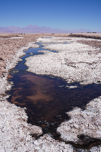 Salt lake Uyuni in Bolivia