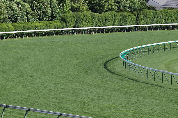 istock Horse Racing Track 182867262
