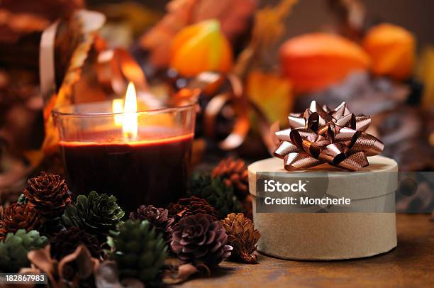 Autumn Decoration Stock Photo - Download Image Now - Autumn, Backgrounds, Berry