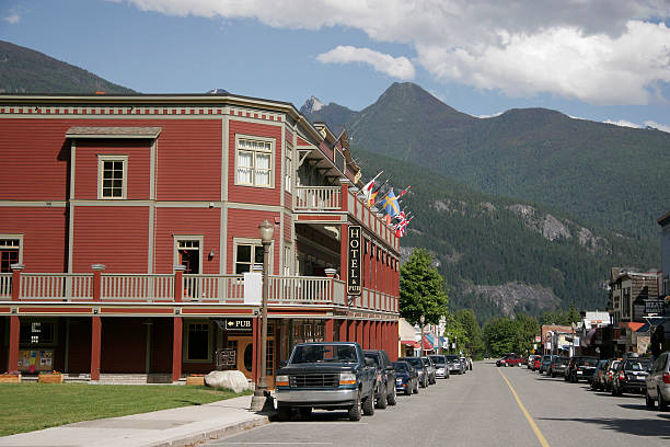 istock Small Town Kaslo British Columbia 182868601