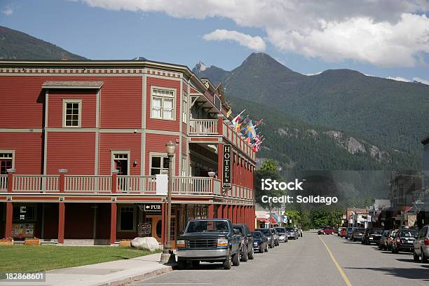 Cidade Pequena British Columbia Kaslocity In British Columbia Canada - Fotografias de stock e mais imagens de Colúmbia Britânica