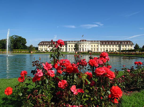 istock Garden in Ludwigsburg/Germany 182869005