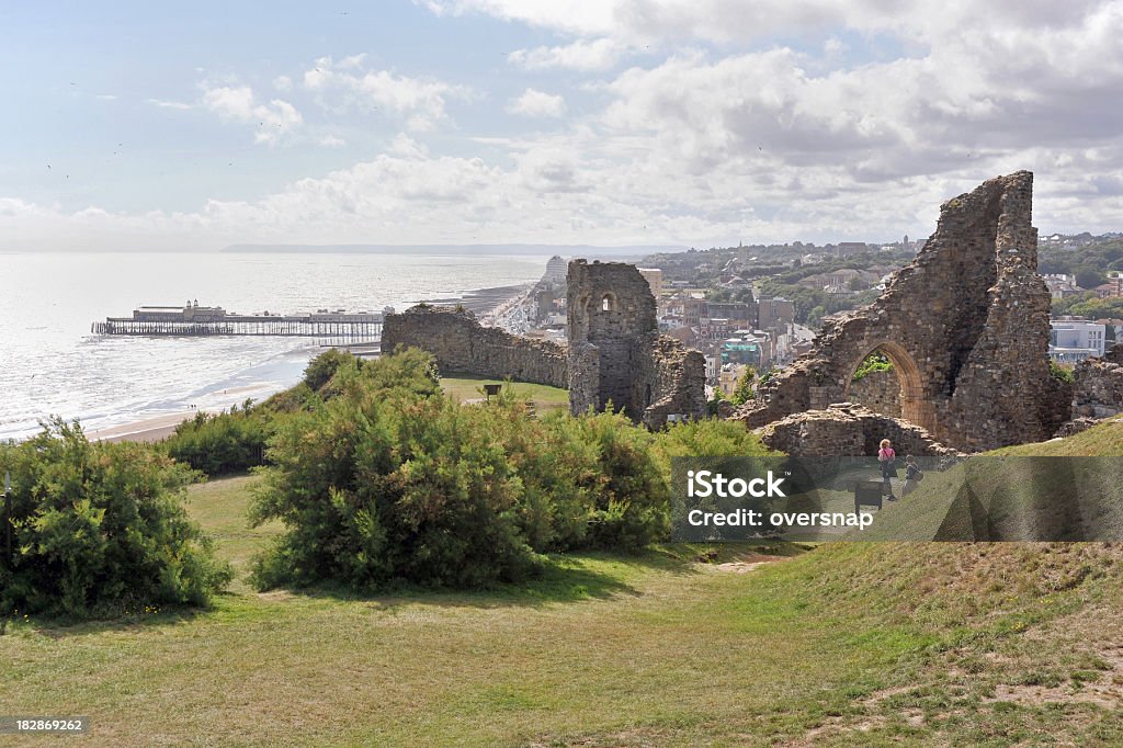 Castelo de Hastings - Foto de stock de Hastings royalty-free