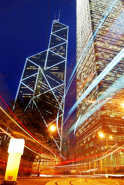 istock Night Traffic Hong Kong 182869445