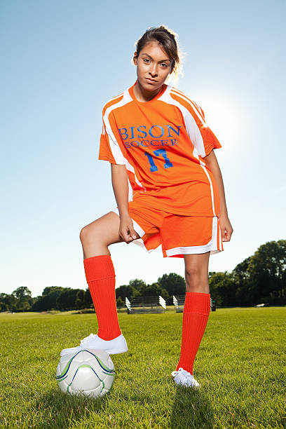 istock Soccer Girl 182869623