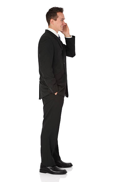 istock Businessman talking on mobile phone 182870116