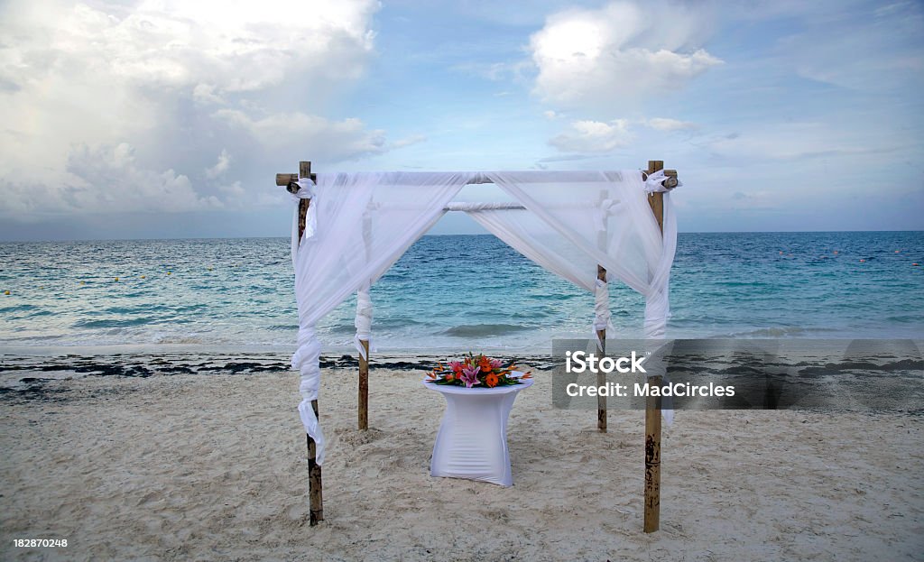 Hochzeit-canopy - Lizenzfrei Hochzeit Stock-Foto