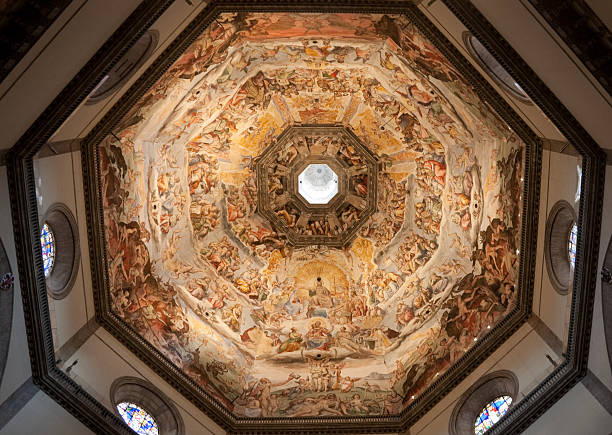 Brunelleschi cupola, Florence duomo, Tuscany. "Brunelleschi cupola, Florence duomo, Tuscany." filippo brunelleschi stock pictures, royalty-free photos & images