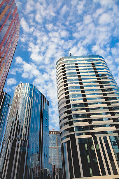 istock Real estate development in Beijing, Offices and apartments, China 182871089