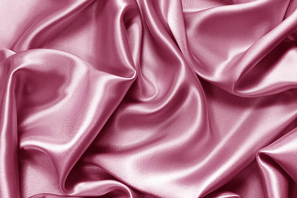 Satin Stock Photo - Download Image Now - Silk, Sheet - Bedding, Pink Color  - iStock