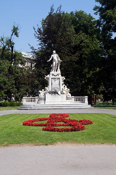 istock Austria, Vienna, Amedeus Mozart statue in park 182871504