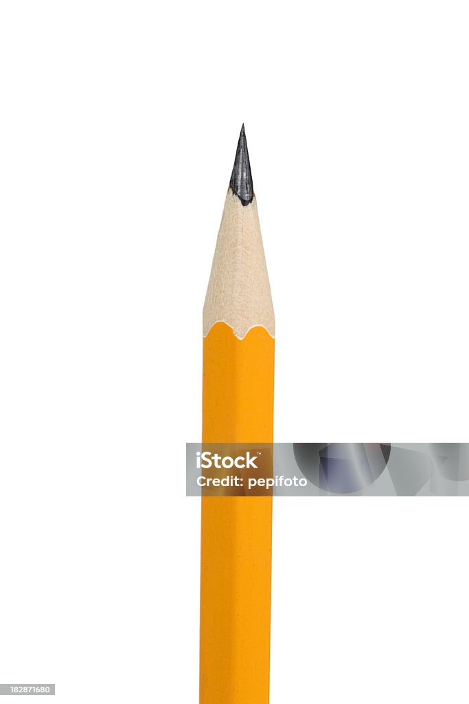 Aislado, lápiz - Foto de stock de Afilado libre de derechos