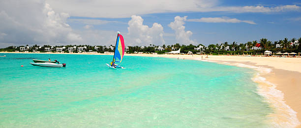 istock Landscape shot of Anguilla Beach 182871914