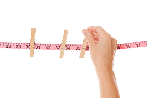 istock Tape Measure Clothesline 182871922