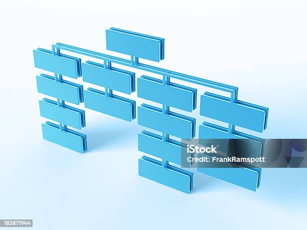 Organigramm Stockfoto und mehr Bilder von Organigramm - Organigramm, Flussdiagramm, Informationsgrafik