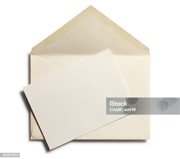 旧封筒を空白メモ - 封筒のストックフォトや画像を多数ご用意 - 封筒, 開いている, グリーティングカード