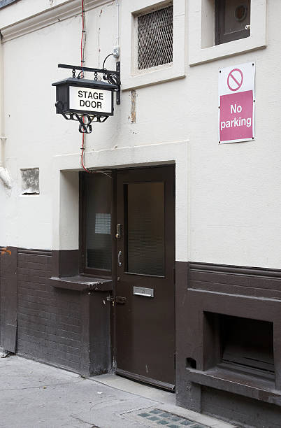 istock Theatre stage door 182872170