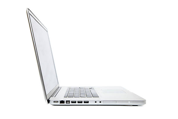 Laptop side view of a laptop side view stock pictures, royalty-free photos & images