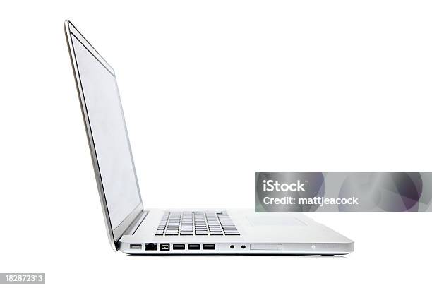 Laptop Stock Photo - Download Image Now - Laptop, Computer, Profile View