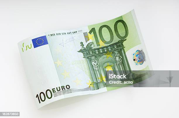 Hice 100 Euro Tenga En Cuenta Foto de stock y más banco de imágenes de Billete de banco de cien euros - Billete de banco de cien euros, Billete de banco, Moneda de la Unión Europea