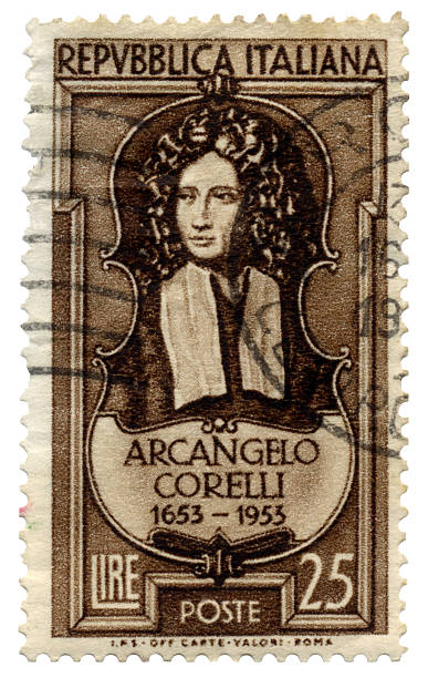 istock Italian Composer and Violinist Arcangelo Corelli Postage Stamp 182874488